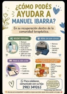 (audio) Milagros Ibarra y una nueva campaña solidaria para apoyar la rehabilitación de su padre