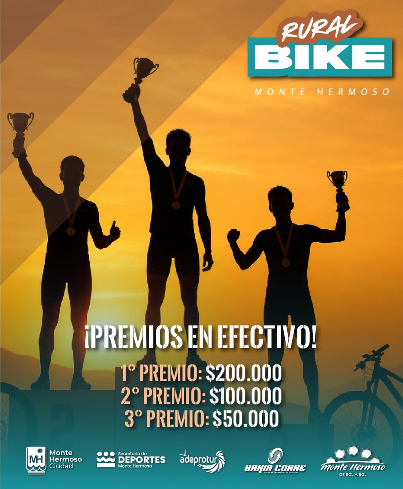 Este sábado, se viene el Rural Bike Monte Hermoso