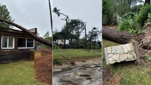 Graves destrozos por el temporal afectan a Pinamar