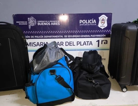 Ladrones capturados en Mar del Plata: uno se metió al mar huyendo