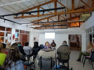 Encuentro en Claromecó con prestadores y público en general