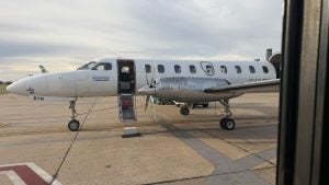 Ya está en vuelo a Tres Arroyos el viaje inaugural de Humming Airwais