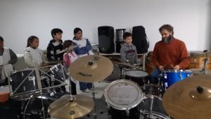 Visita educativa de la Escuela 48 al Conservatorio de Música