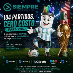 SIEMPRE suma DSports y transmitirá todo el Mundial sin costo adicional