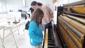 Visita educativa de la Escuela 48 al Conservatorio de Música
