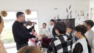 Visita educativa de la Escuela 48 al Conservatorio de Música
