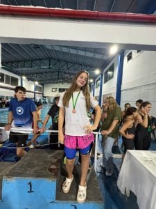 Destacada actuación de la Escuela de Natación local en Mar del Plata