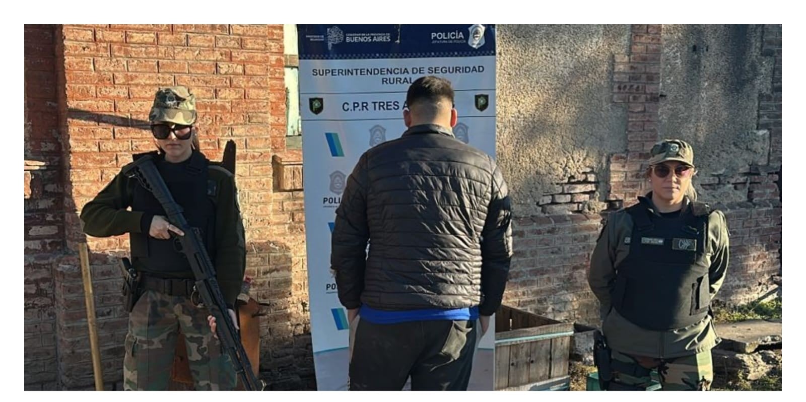 Allanan vivienda en Barrow por abigeato: Un aprehendido