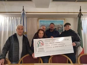 Ganadores del sorteo mensual de la Sociedad Italiana