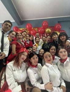 En Colombia, se recibió Milagros López, una amiga de la casa