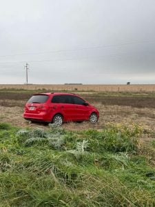 Se despistó en Ruta 3 por el mal estado del asfalto
