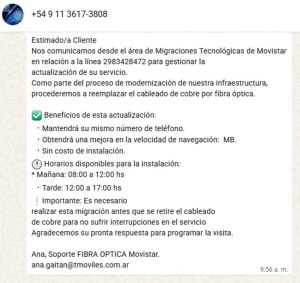 ALERTA: Detectan falsa campaña de Movistar por WhatsApp para hackear celulares y robar datos