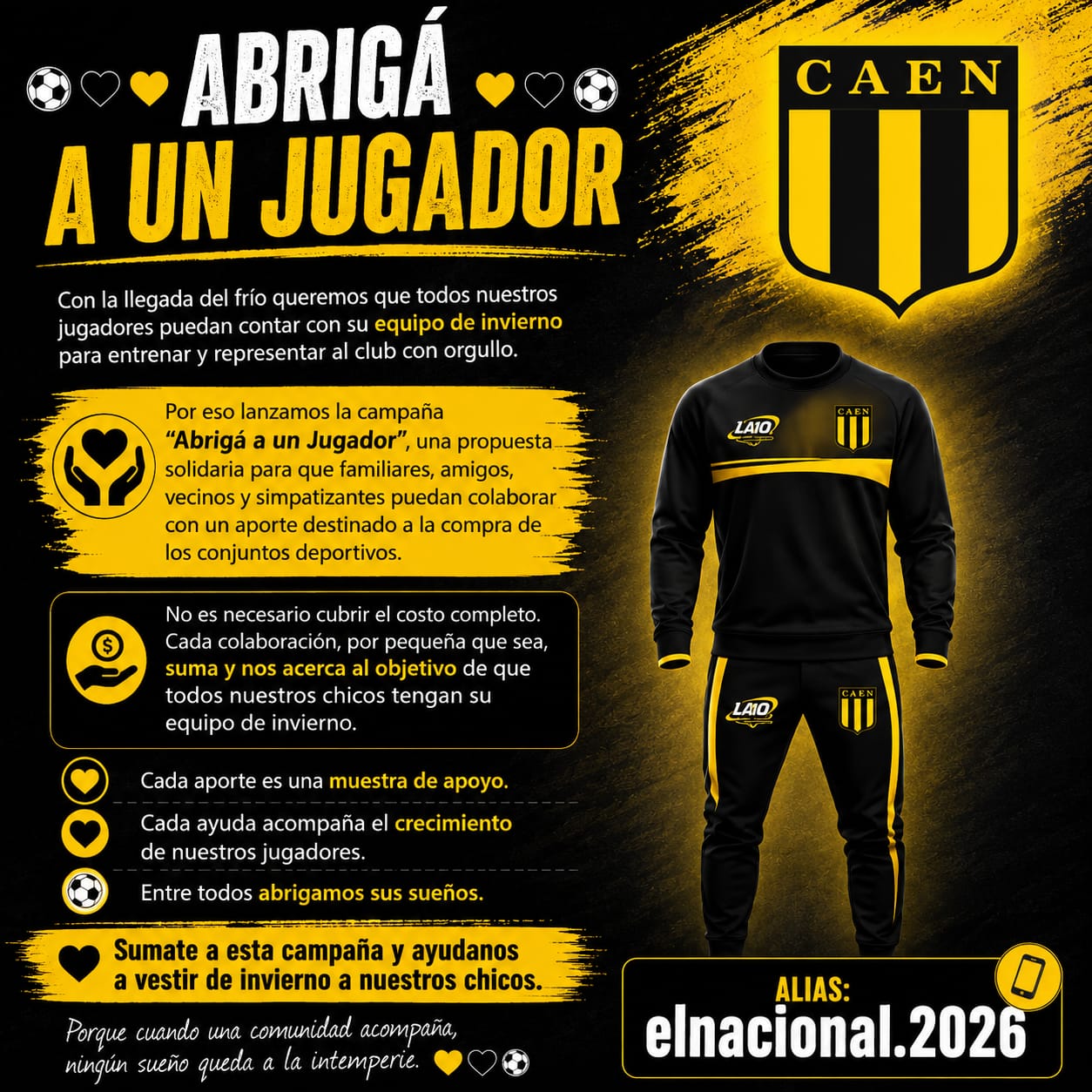 El Nacional lanzó la campaña solidaria 