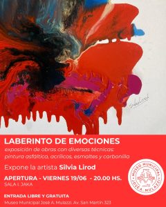 El viernes 19, se inaugura la muestra “Laberinto de Emociones”