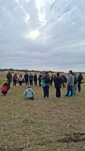 Estudiantes de la Escuela Secundaria Nº10 visitaron la Reserva Natural de Claromecó