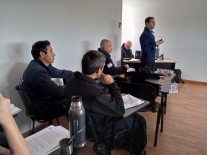 Intensa capacitación regional de Bomberos Voluntarios en Tres Arroyos (audio)