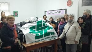 La Casa del Jubilado Mercantil colaboró con el Geriátrico Municipal
