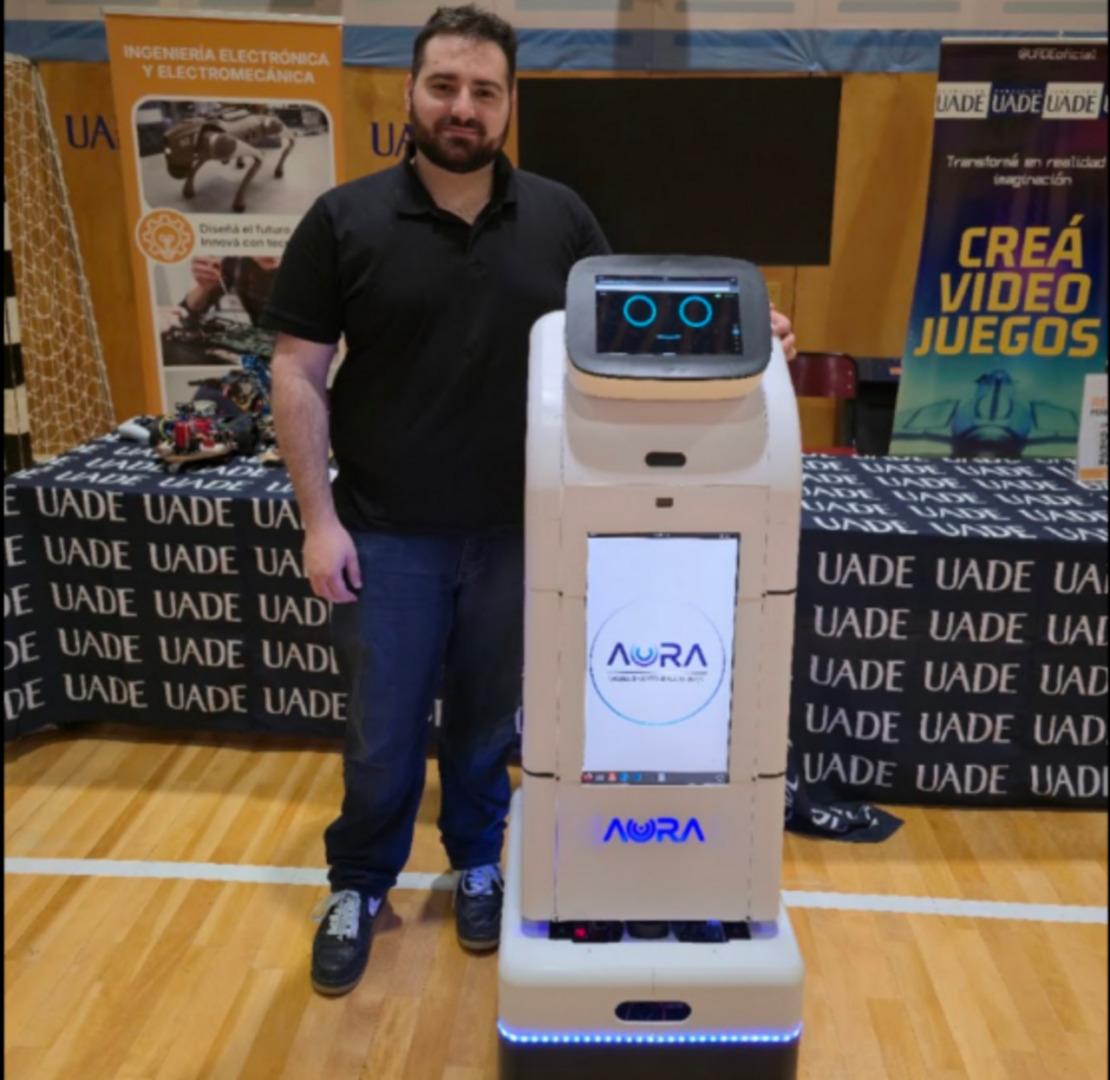 (audio) Estudiantes de Trelew crearon Aura, una plataforma robótica modular