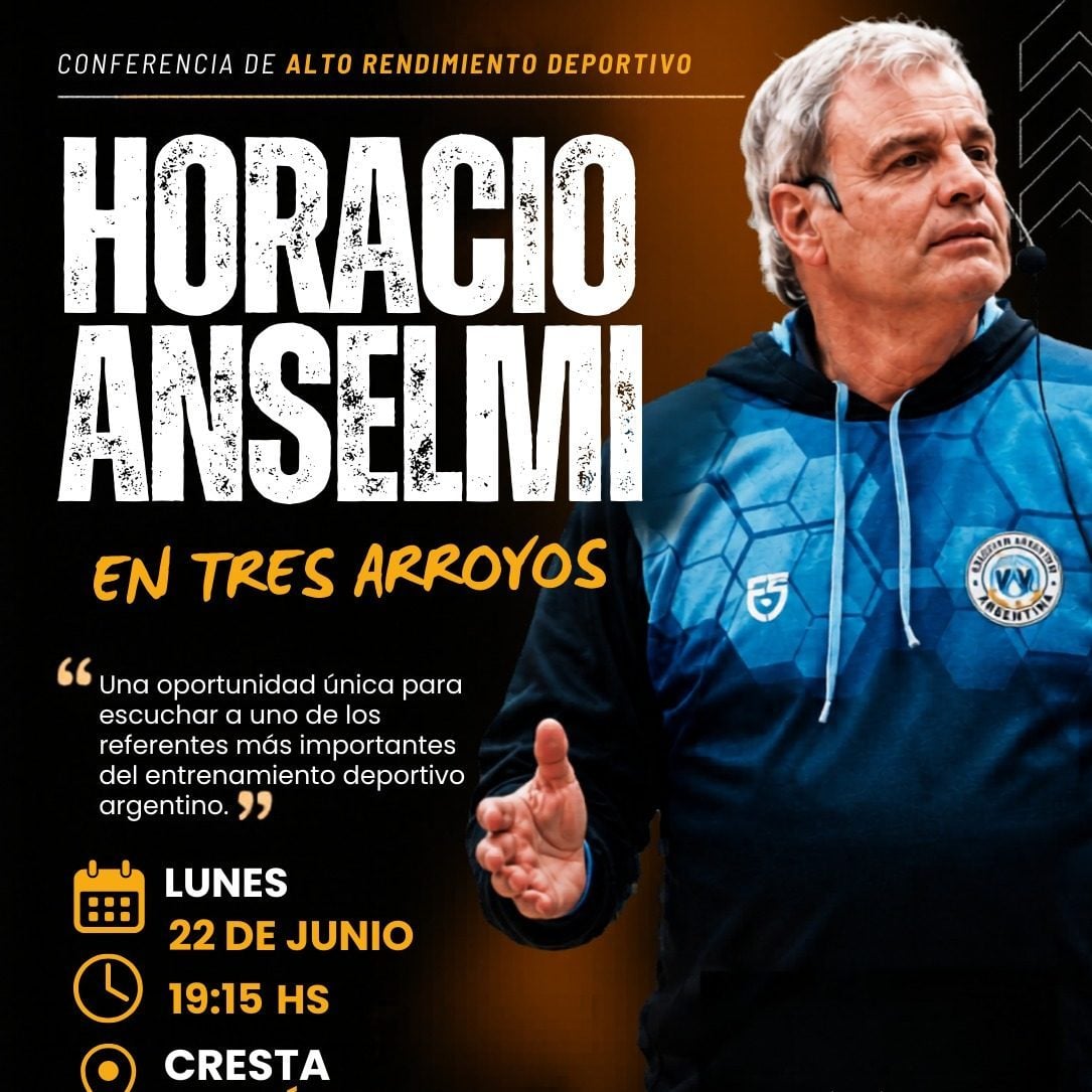 Horacio Anselmi en Tres Arroyos