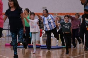 San Cayetano: exitoso encuentro de bienestar y salud