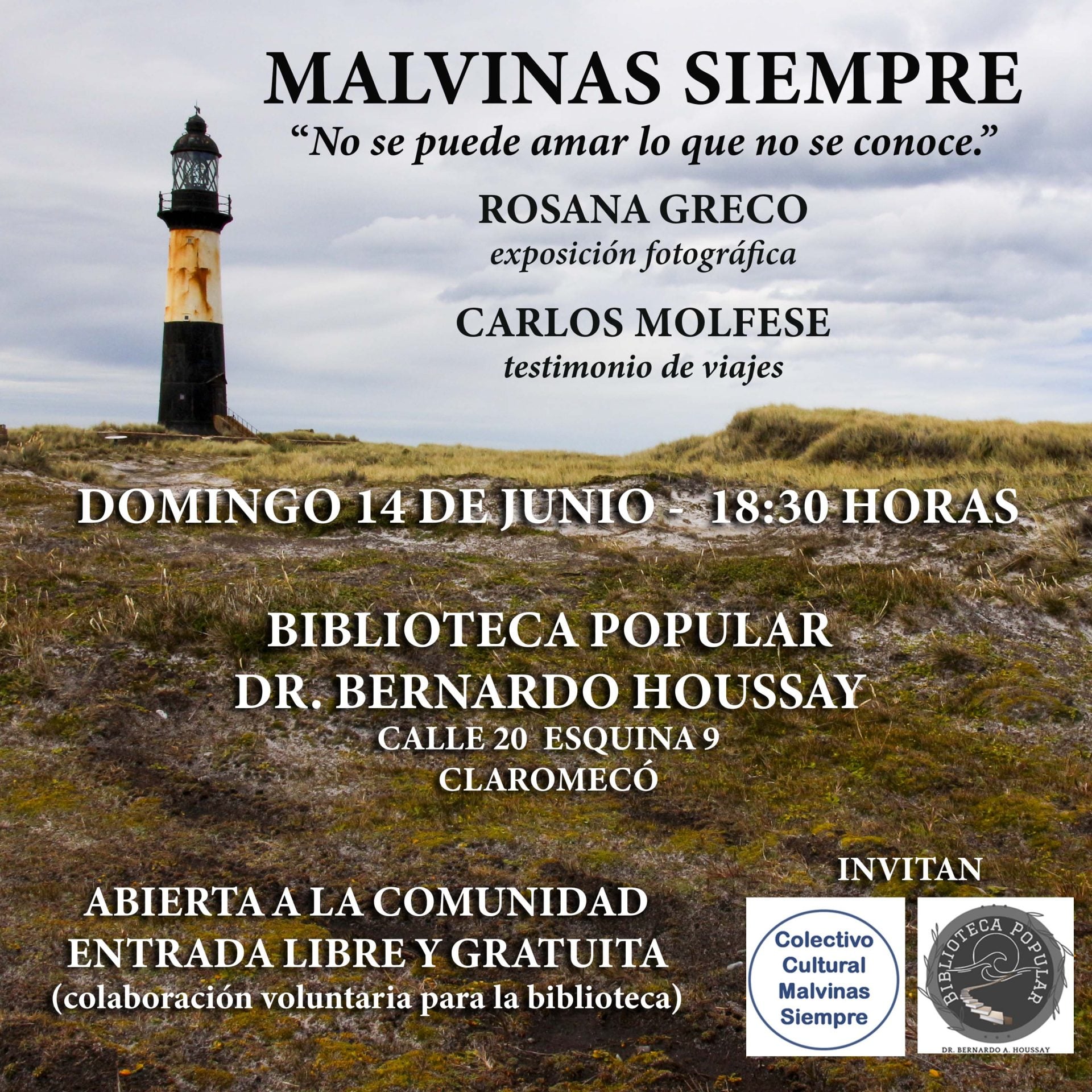 “Malvinas Siempre” inaugura su muestra fotográfica en Claromecó