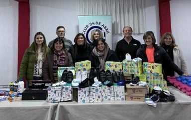 Donaciones del Club 24 de Abril por $1.200.000