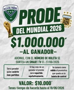 (audio) Villa del Parque y Garmense lanzan un Prode millonario de cara al Mundial 2026