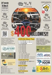 El Almafuerte se viene con todo: 5 camionetas para su concurso de pesca