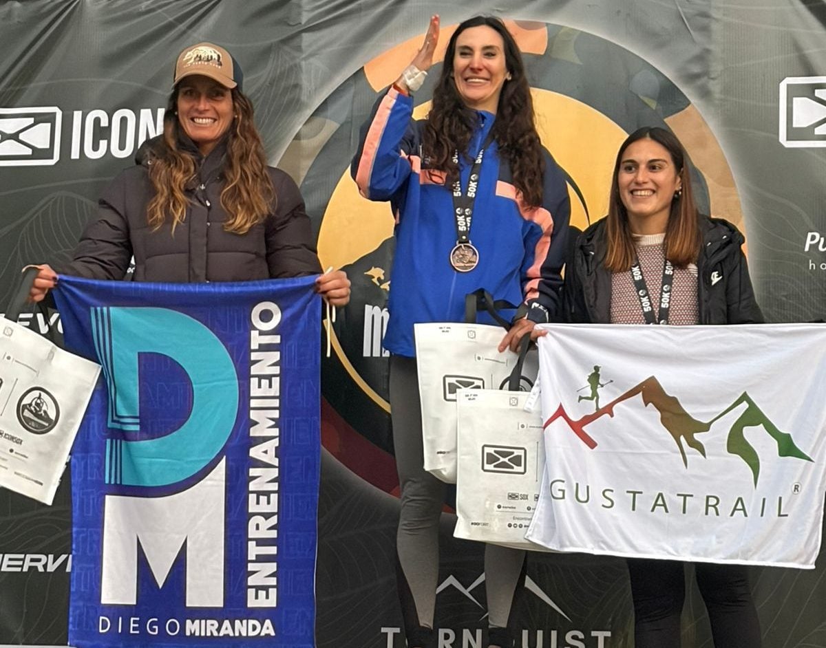 Dos podios de atletas de DM Entrenamientos en el maratón de Villa Ventana