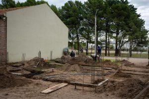 Monte Hermoso iniciaron la obra de ampliación en el Hogar de Abuelos