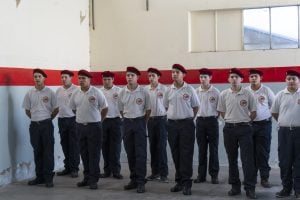 Reconocimientos, ascensos, nuevos cadetes y mucha emoción en el Cuartel de Bomberos Voluntarios