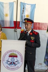 Reconocimientos, ascensos, nuevos cadetes y mucha emoción en el Cuartel de Bomberos Voluntarios