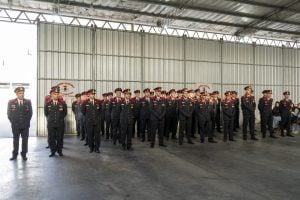 Reconocimientos, ascensos, nuevos cadetes y mucha emoción en el Cuartel de Bomberos Voluntarios