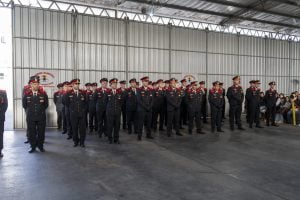 Reconocimientos, ascensos, nuevos cadetes y mucha emoción en el Cuartel de Bomberos Voluntarios