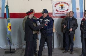 Reconocimientos, ascensos, nuevos cadetes y mucha emoción en el Cuartel de Bomberos Voluntarios