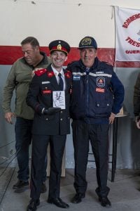 Reconocimientos, ascensos, nuevos cadetes y mucha emoción en el Cuartel de Bomberos Voluntarios