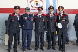 Reconocimientos, ascensos, nuevos cadetes y mucha emoción en el Cuartel de Bomberos Voluntarios