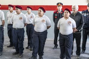 Reconocimientos, ascensos, nuevos cadetes y mucha emoción en el Cuartel de Bomberos Voluntarios