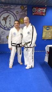 Taekwon-do, Pablo Muñoz ascendió a V Dan