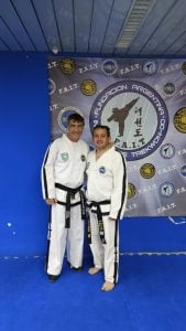 Taekwon-do, Pablo Muñoz ascendió a V Dan