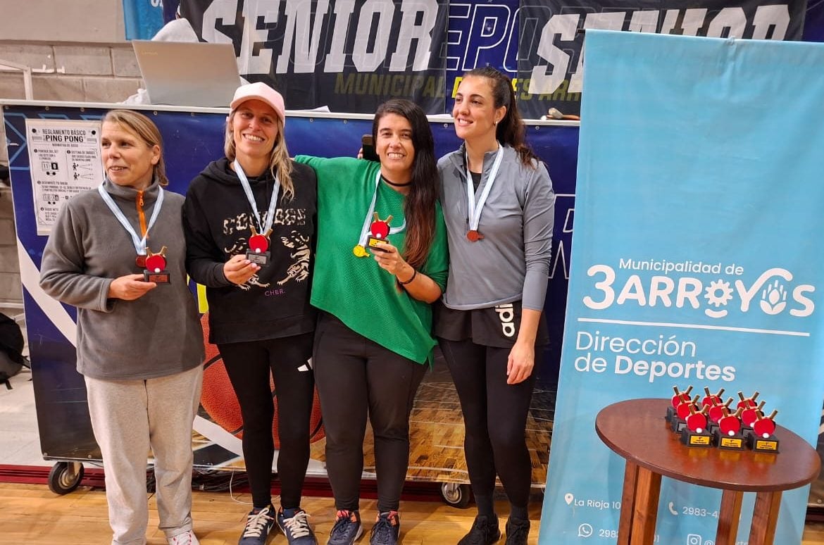 Se jugó con éxito el Primer Abierto de Ping Pong en Tres Arroyos