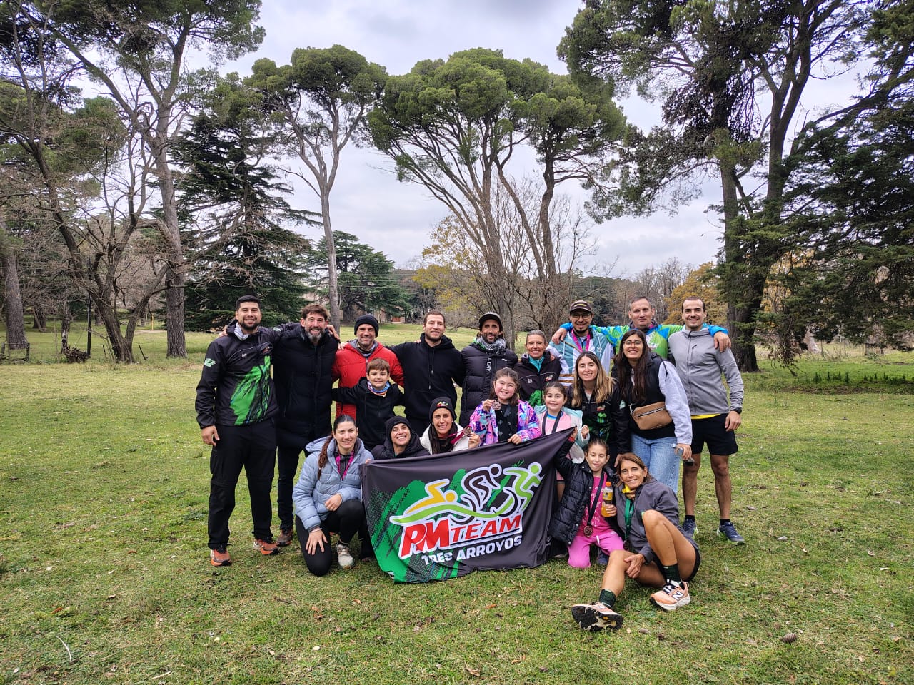 Con Erica Mandrini como primera en la general de los 15K, el PM Team participó en Villa Ventana