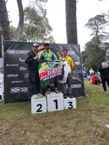 Con Erica Mandrini como primera en la general de los 15K, el PM Team participó en Villa Ventana