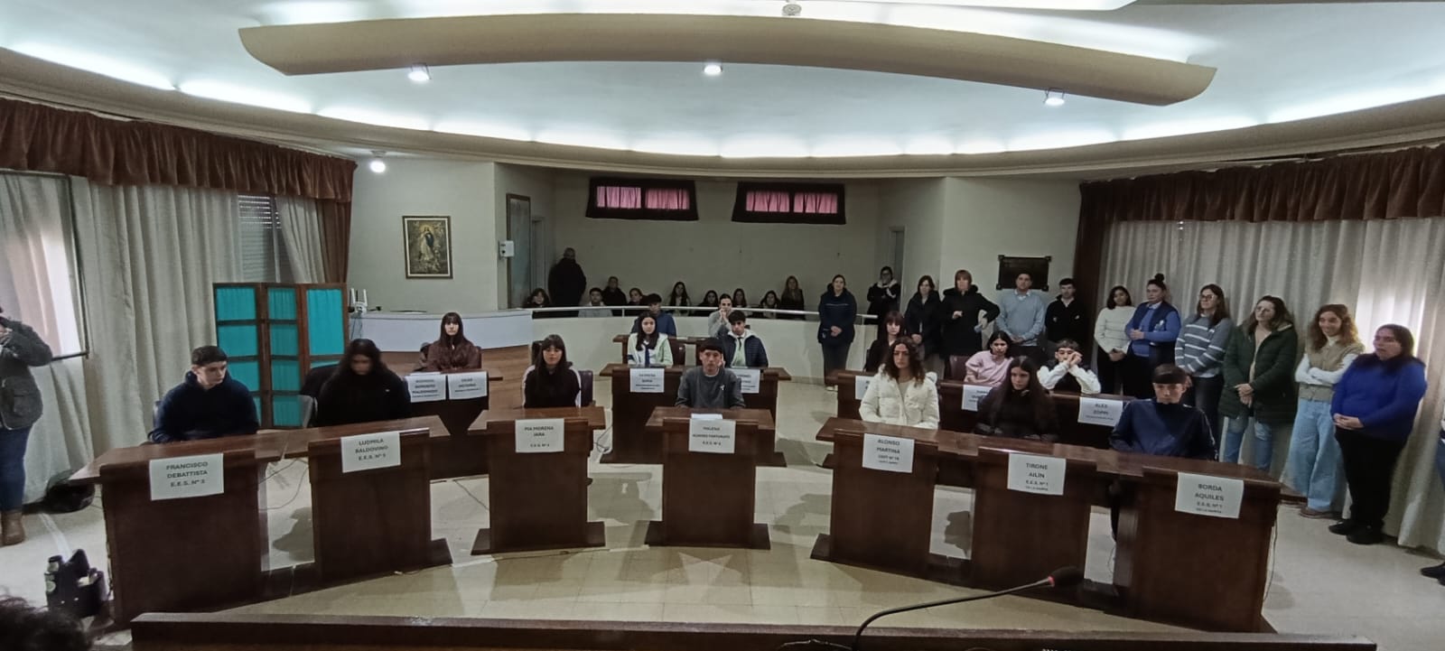 El Concejo Deliberante Estudiantil sesionó en Chaves