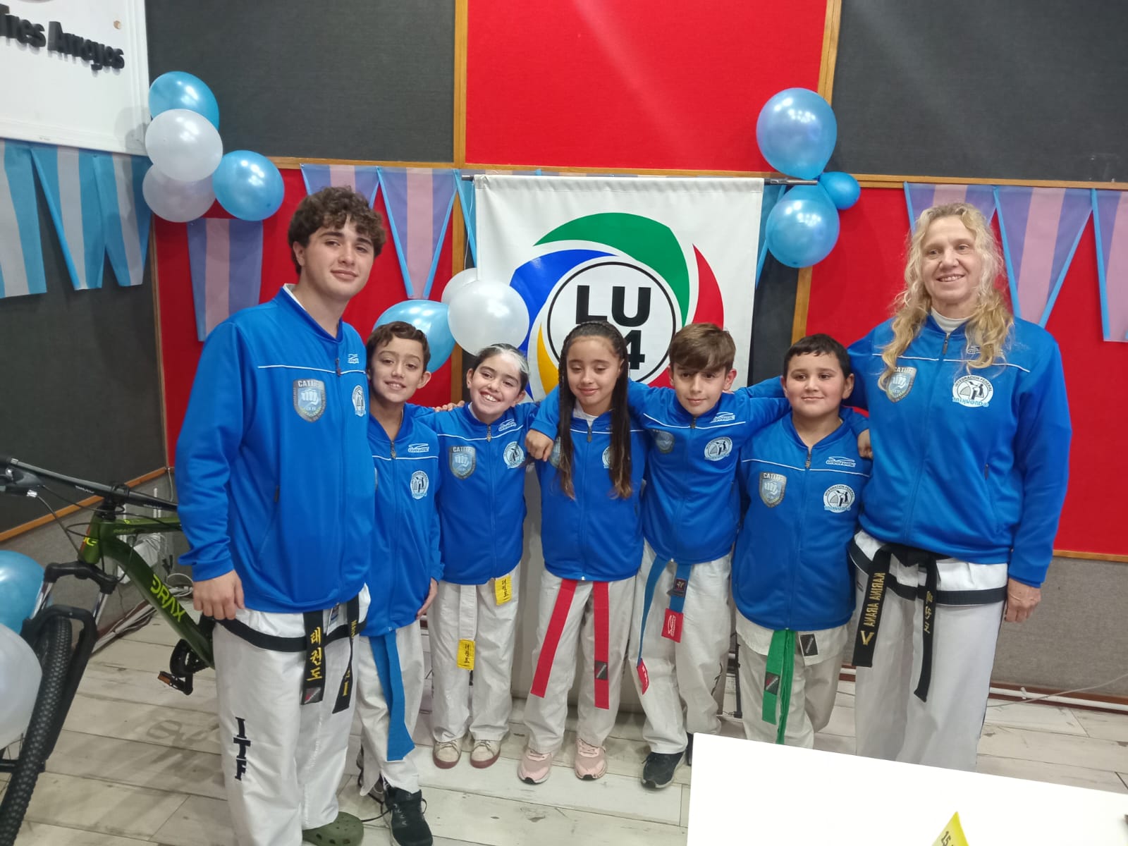 Taekwondo:  El Do Jang de Karina Arana realizó un importante encuentro en Luz y Fuerza