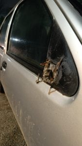 Dañó un auto por una cuestión sentimental y terminó presa