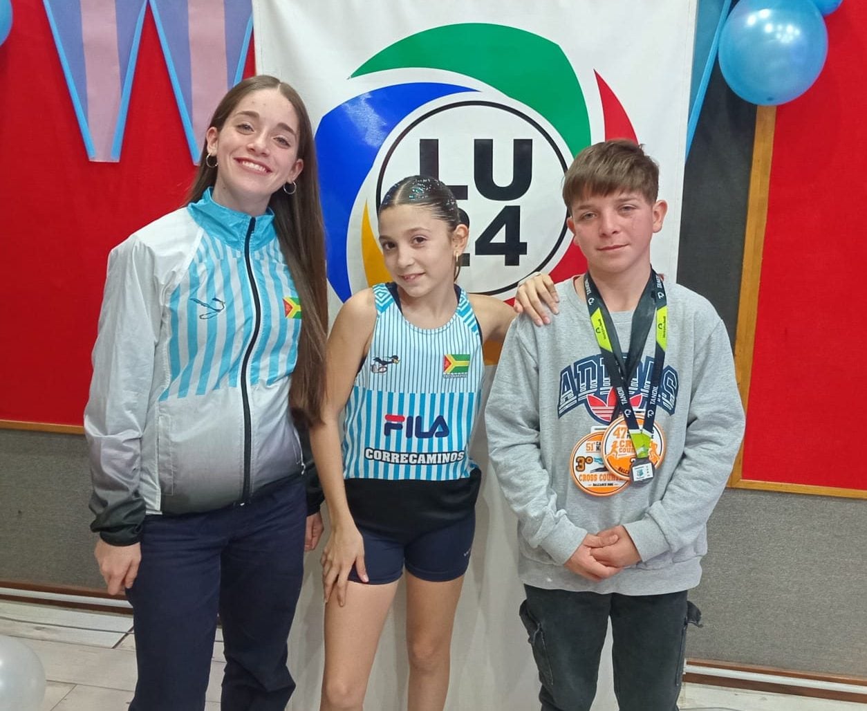 Atletismo: los pequeños Correcaminos pasaron por LU 24