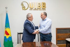 (audio)“El acuerdo con la Unión Industrial Bahiense nos permitirá estrechar nuevos lazos comerciales”, aseguró Garate