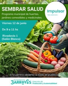 Invitan al programa “Sembrar Salud”