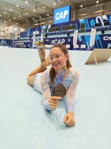 Sophie Santillán subcampeona panamericana